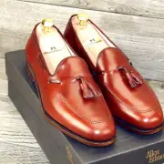 * NIB * $395 Allen Edmonds CAVALIER 10.5 C ( fits 10 E ) Chili * add $15 Trees