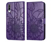 Shock-absorb Protection Case for Samsung Galaxy A50/ A50S/ A30S - Dark Purple