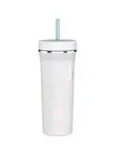 Takeya 32oz Straw Tumbler 24 Hrs Cold BPA-FREE Frost Double-wall Stainless Steel