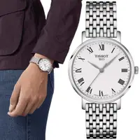 在飛比找PChome24h購物優惠-TISSOT 天梭 Everytime 羅馬經典女錶 T14