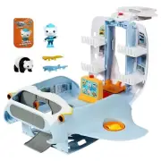 Octonauts Above & Beyond, Octoray 13" Transforming Playset, 25+ Lights & Sounds