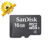 在飛比找Yahoo!奇摩拍賣優惠-【終身保固】 SanDisk  16G 16GB micro