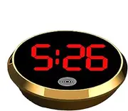 Car Dashboard Clock, Touch Screen Digital Clock, Round Touch Screen Digital Dashboard Clock | Stylish Appearance Car Accessories for , Sedan, aut