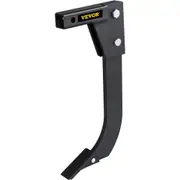 VEVOR Hitch Mounted Ripper, 40.6cm Shank Length Box Scraper Shank, 4 Hole Site Box Blade for Tractor, 2 Locating Pins Ripper Shank, 2 Plough Tips Box