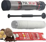 Catfish Bait Bags | 5M Carp Fishing PVA Mesh - Slow Melt Nesting Net, Lure Net Bucket with Funnel and Plunger for Lakes, Reservoirs or Coastlines