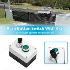 Weatherproof Push Button Switch Suitable for Gate Opener with Key