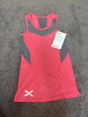 2xU Women’s Compression Pink Tank Top Size Small New With Tags