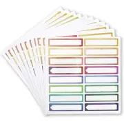 208-Pack Waterproof Name Date Labels Sticker for Kids Daycare, Baby Bottles