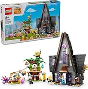LEGO® Despicable Me Minions and Gru's Family Mansion 75583 Toy House and Tree Playset Film Set,Fun Illumination’s Despicable Me 4 Creative Building Toy for Boys and Girls Aged 8 Plus