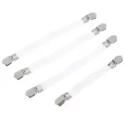 4x Ironing Board Cover Clip Fasteners Tight Fit Elastic Brace Ties Straps GrYZ8