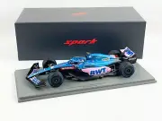 Alpine Renault BWT F1 A522 #14 Fernando Alonso Monaco GP 2022 1:18 Spark 18S750