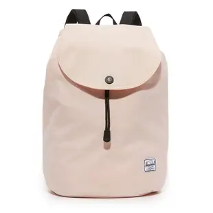 Herschel Reid 小型 Womens 淺粉 膚色 黑背帶 帆布 束口 小包 小後背包 後背包 [現貨]