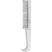 Aluminum Hoof Pick Comb 8 Inches; Silver by Partrade