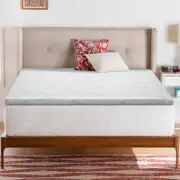 Giselle 5cm Memory Foam Mattress Topper Gel Double