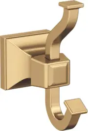 Amerock BH36020CZ | Champagne Bronze Single Robe Hook | 4-1/4 In. (108 Mm) Lengt
