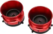 1 Pair Nab Hub Adapters,10in Opener Universal Loading Device for Studer for Akai for Teac, Aluminium Alloy Nab Hub Adapters Replacement