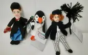 Disney Store Mary Poppins Bean Bag Plush Bert Penguin NWT