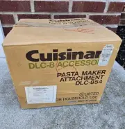Cuisinart DLC-854 Pasta Maker Attachment For DLC-8 BRAND NEW IN BOX
