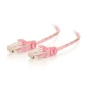 C2G 01194 10FT/3M CAT6 CABLE UTP SLIM 28AWG PINK