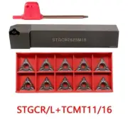 STGCR 1212H11 Lathe Indexable Turn Tool Holder, For TCMT110204 Insert -Durable~