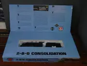Bachmann Ho Scale Reading 2000 Consolidation 2-8-0 Steam Locomotive