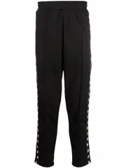 [Golden Goose] Golden Goose-Pantaloni Jogging In Jersey Tecnico Con Stelle Sui Lati-Uomo M