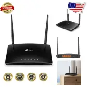 High-Speed 300Mbps 4G LTE Router with Dual Antennas - Compact Home Modem