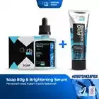 Clorismen Soap 80r + Brightening Serum + Sunscreen Cleanser Overcomes Dullness a
