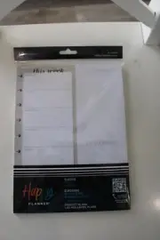 Me&My Big Ideas The Happy Planner Paper Refill 40PG This Week To Do Notes&Doodle
