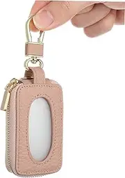 Car Key Fob Holder Compact Zippered Pouch for Keys Stylish and Protective for Women Minimalist Design Easy Portability Safe Fob Storage