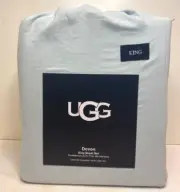 UGG Devon Luxury 4 pc. King Sheet Set in Clear Creek
