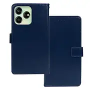 IDEWEI For ZTE Axon 50 Lite Wallet Case Crazy Horse Pattern Leather Cover