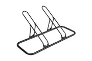 CyclingDeal Bicycle Floor Type Rack Stand - Stable Parking for 2 Bikes 20"-29" MTB & 700C Road Bike Indoor Garage Storage with Adjustable Wheel Holder