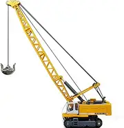 1:87 Ho Scale Tower Cable Crane All-Alloy Tower Cable Excavator Simulated Train Railway Model Scene Decoration Trains Accessories Vehicle Toy Models,Trains Accessories