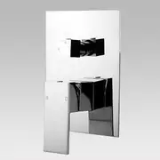 Cavallo Chrome Square Shower Mixer