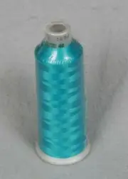 Madeira NEW Polyester Polyneon Embroidery Thread 1694 AQUA 5000m Cone