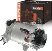 CO22285C A/C Compressor Compatible With Chevrolet Malibu Equinox 2013 2014 2015 2016