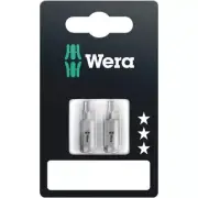Wera 05073063001 867/1 Z TORX BO bits with bore hole SB, TX 15x25 mm