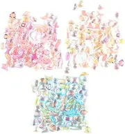Vaguelly 3 Nail Art Rhinestones Flatback Nail Gems for DIY Designs Random Styles for Stylish Art Creations Beautiful Decorative Charms for Unique Combinations