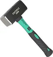 Extra Large Club Hammer 2000 Grams with 2K fibreglass Handle from WIESEMANN 1893 | Enforce Series | Forged and Induction Hardened Hammer Head | 80560