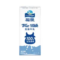 在飛比找佳格食品優惠-福樂保久乳飲品全脂牛乳200mlX24瓶