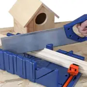 Adjustable Woodworking Mitre Box Perfect for Swinging Saw and Precise Cuts