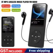 Portable Bluetooth MP4/MP3 Lossless Music Player FM Radio Recorder Sport AU