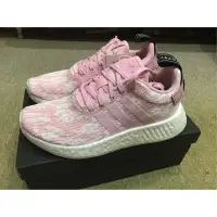 在飛比找蝦皮購物優惠-ADIDAS NMD R2 粉紅 白 粉白 編織 保證全新正