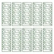 100 Pieces Christmas Ornament Hooks Heavy Duty S-shaped Ornament Hangers Home