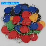 50Pcs EM4305 T5577 Writable Rewritable Duplicate RFID Smart Tag Copy Keyfobs