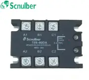 Scnulber three-phase solid state relay TSR-60DA 480VAC 60A DC control AC