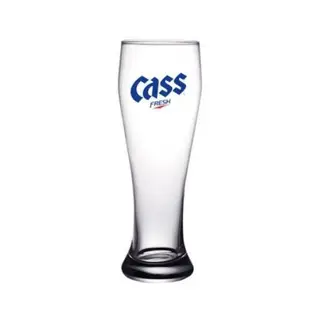 韓國燒酒杯CASS啤酒杯真露燒酒清酒杯韓系烤肉店加厚玻璃杯logokklh