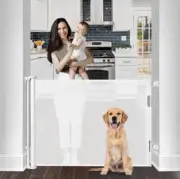 Baby/Dog Retractable Gate 55”