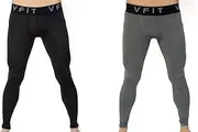 [vf VFIT] Long Compression Leggings for Men, Sports, Fitness